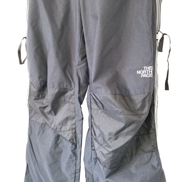 The North Face Womens M Black Waterproof Nylon Ski Pants With Reflective Stripes - Picture 4 of 9